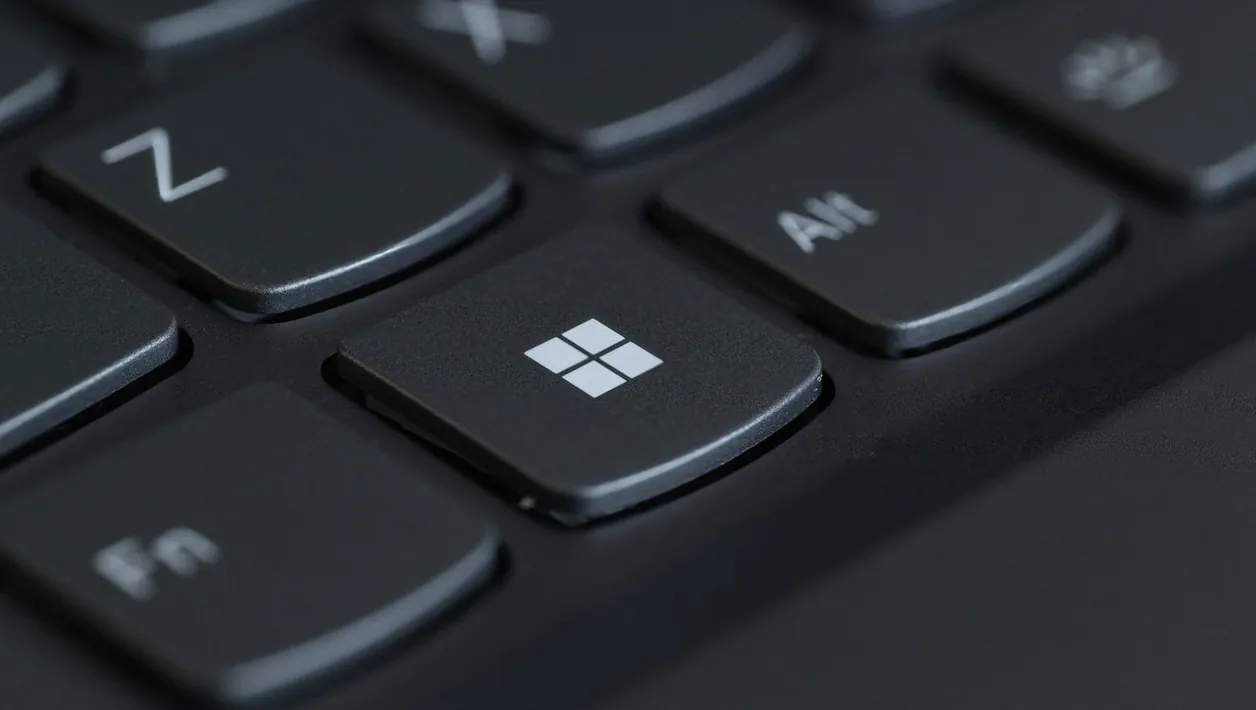 Person using a keyboard to navigate a website