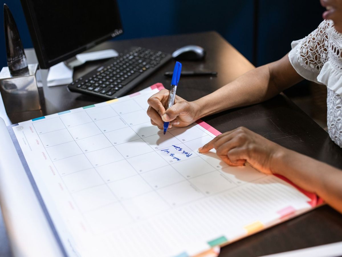 Notebook with a game test plan