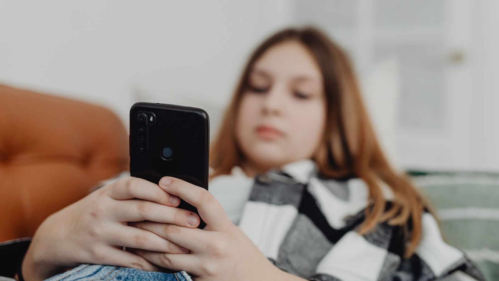 People from different cultures using phones