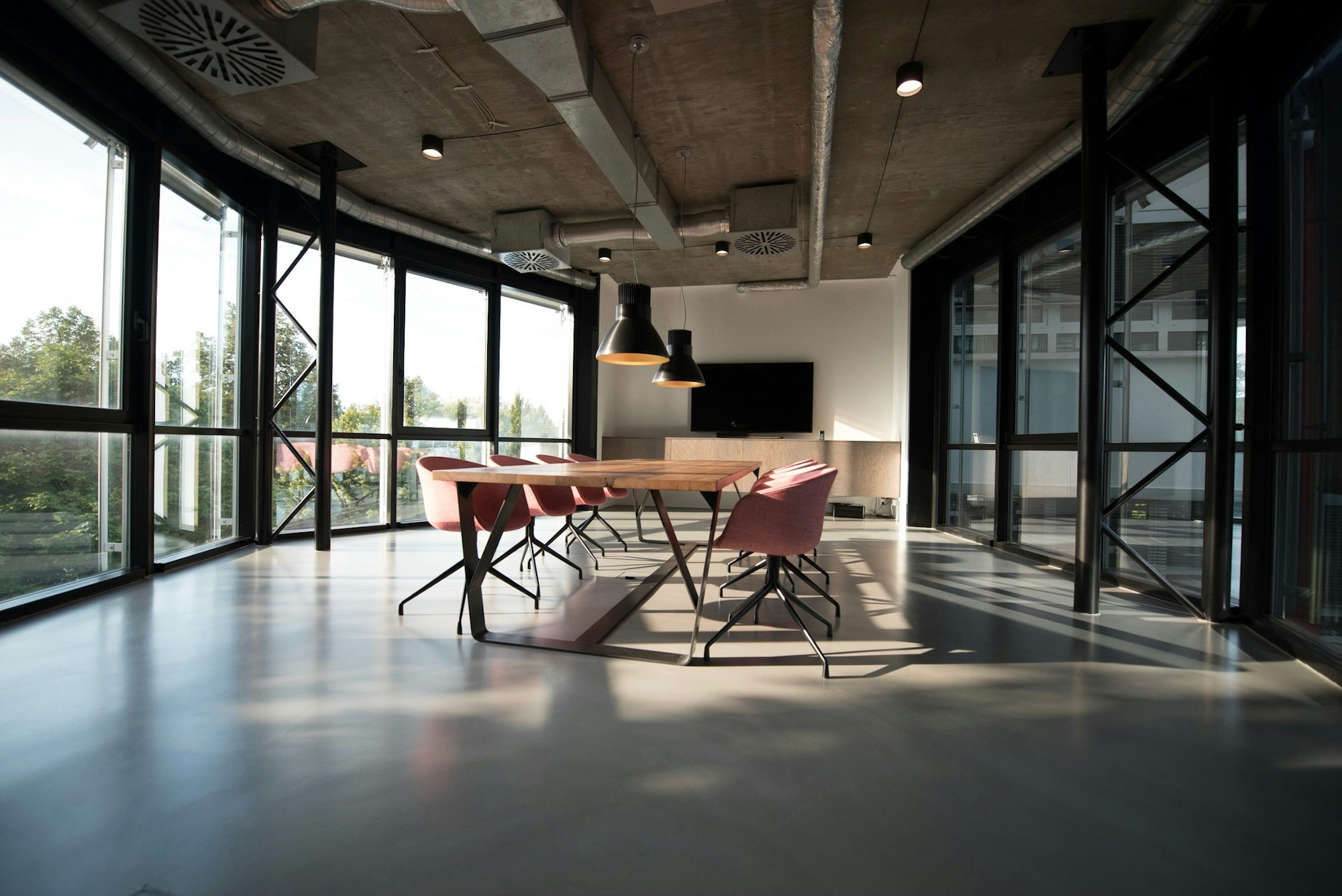 Private meeting room ready for a confidential discussion